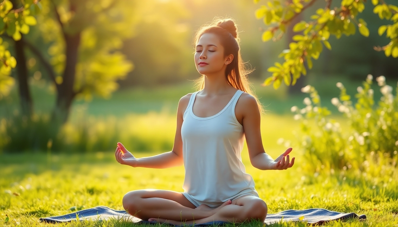 2026년 감정 조절과 에너지 관리를 위한 명상과 요가를 하는 평온한 사람 이미지