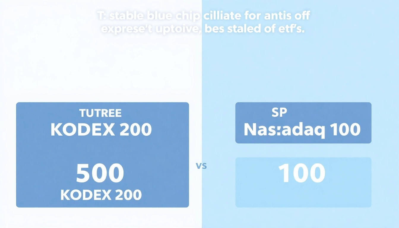 KODEX 200, S&P 500, 나스닥100 ETF 비교 그래프