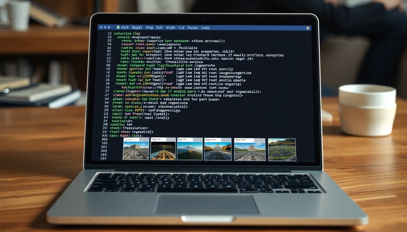 파이썬으로 파일을 자동으로 정리하는 프로그램이 실행 중인 노트북 화면