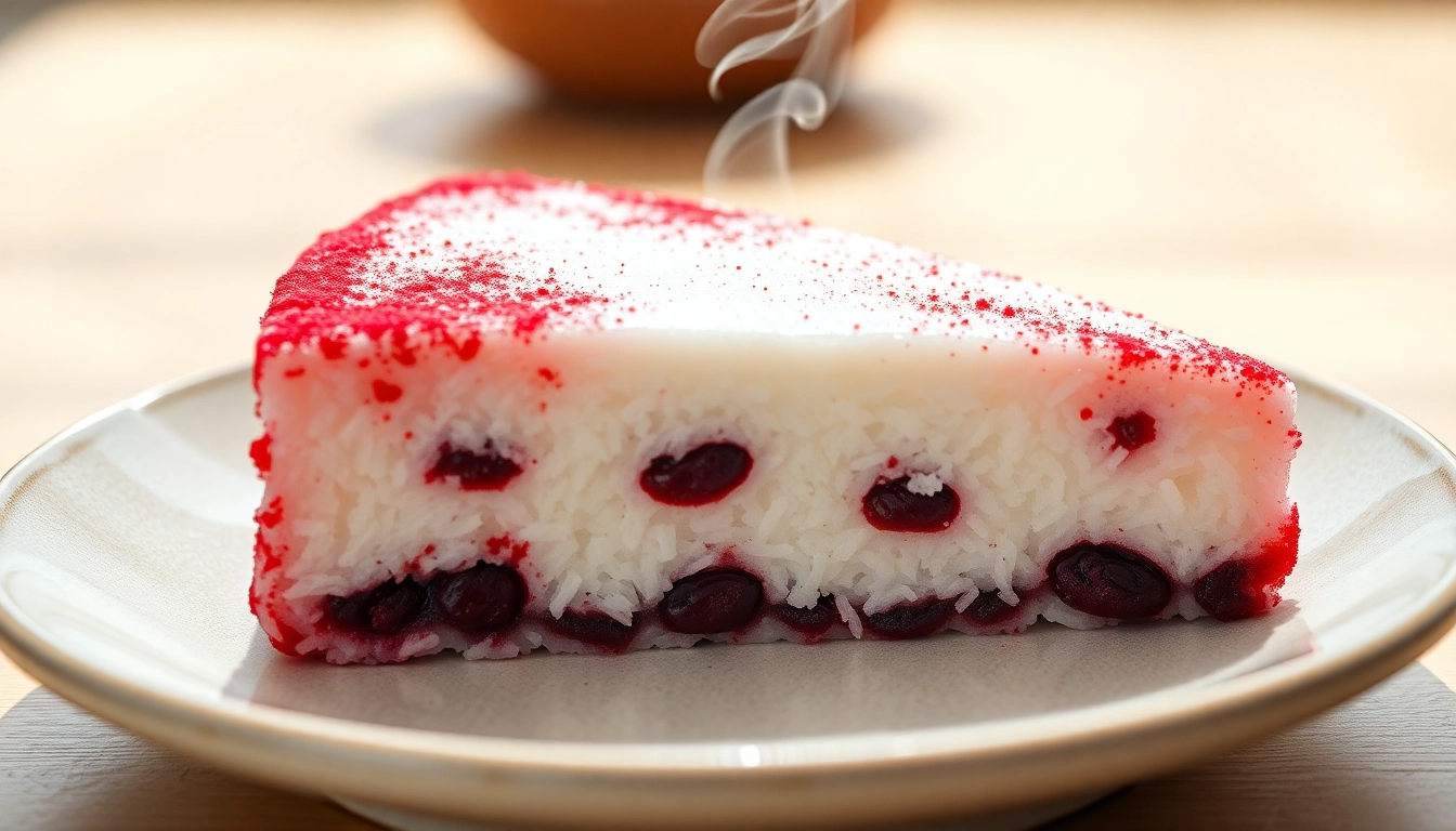 아이들의 안녕을 기원하며 먹었던 김이 나는 팥 시루떡