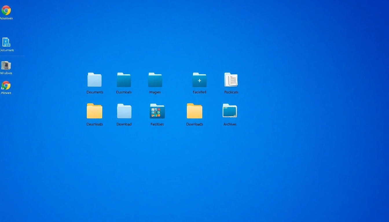 확장자별로 정리된 다운로드 폴더 모습