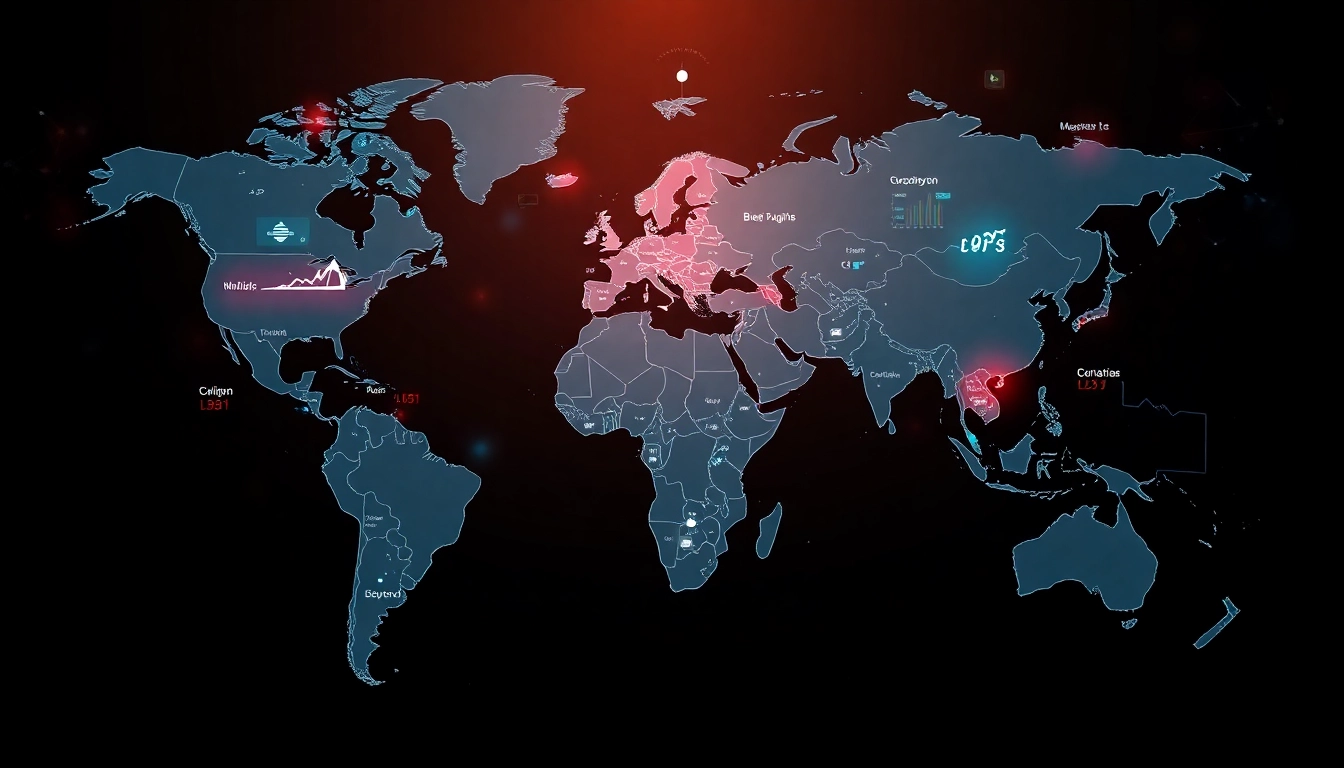 2025년 글로벌 양자 기술 산업 동향을 보여주는 세계 지도와 그래프 이미지