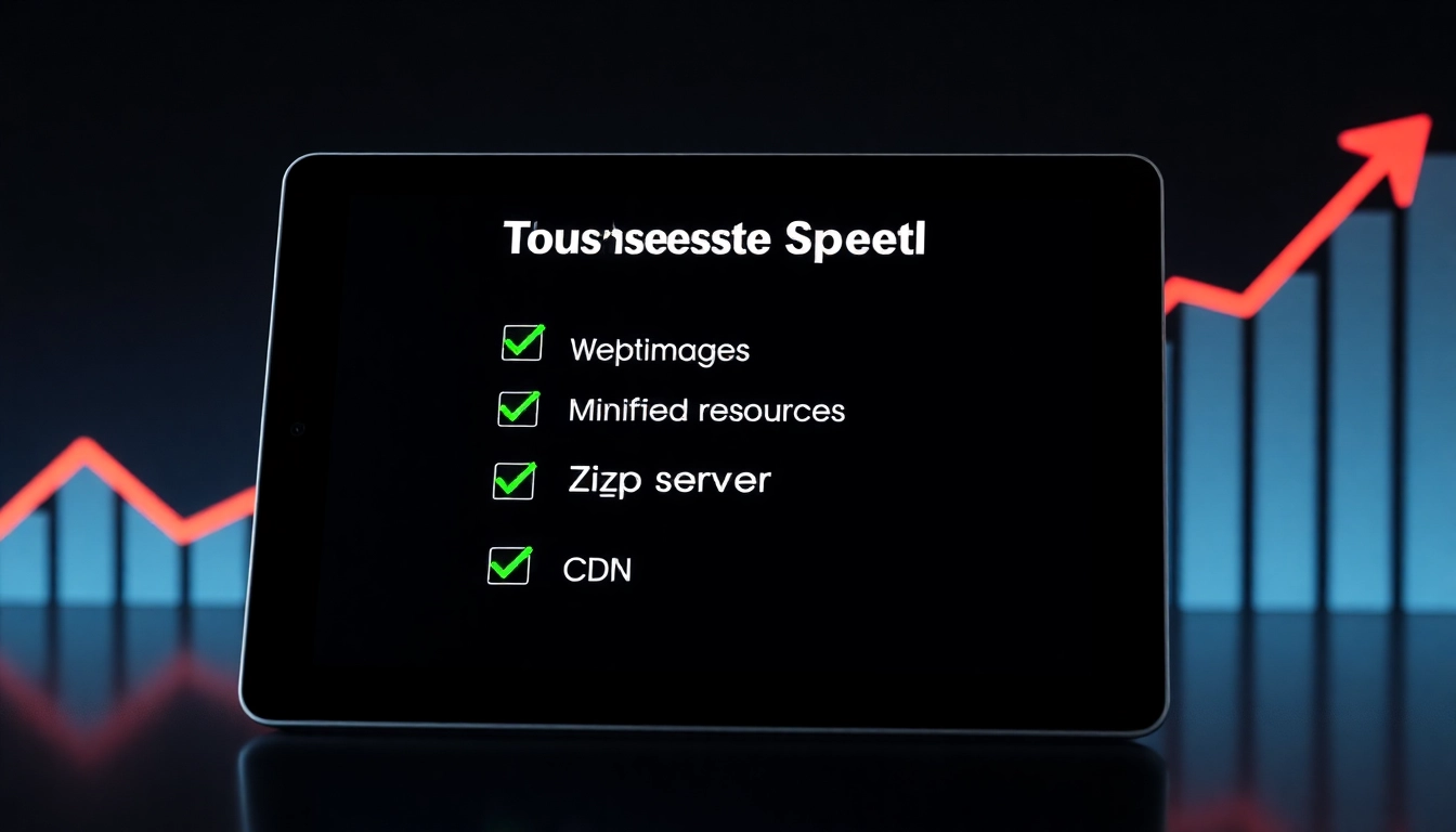 웹사이트 속도 최적화 최종 체크리스트와 지속적인 성능 관리 그래프