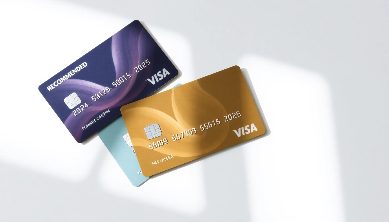 2025년 20대 사회초년생 추천 신용카드 세 장의 이미지